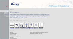 Desktop Screenshot of lemis-process.com